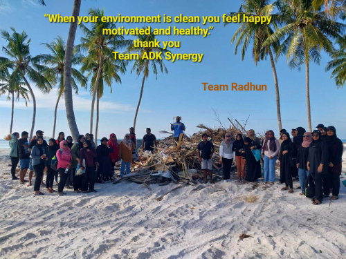 Beach Cleanup 2024 at Dhonfushi