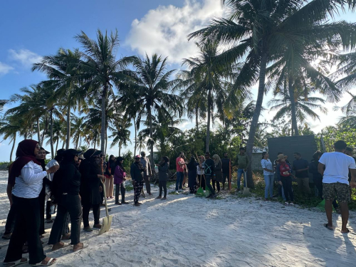 Beach Cleanup 2024 at Dhonfushi