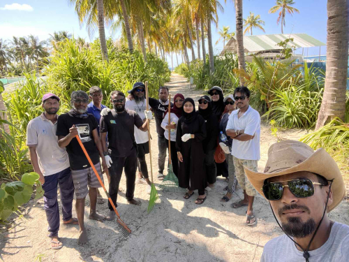 Beach Cleanup 2024 at Dhonfushi