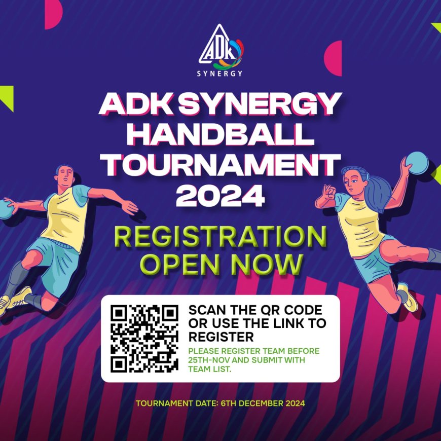 Get Ready for ADK Synergy's First-Ever Handball Tournament!